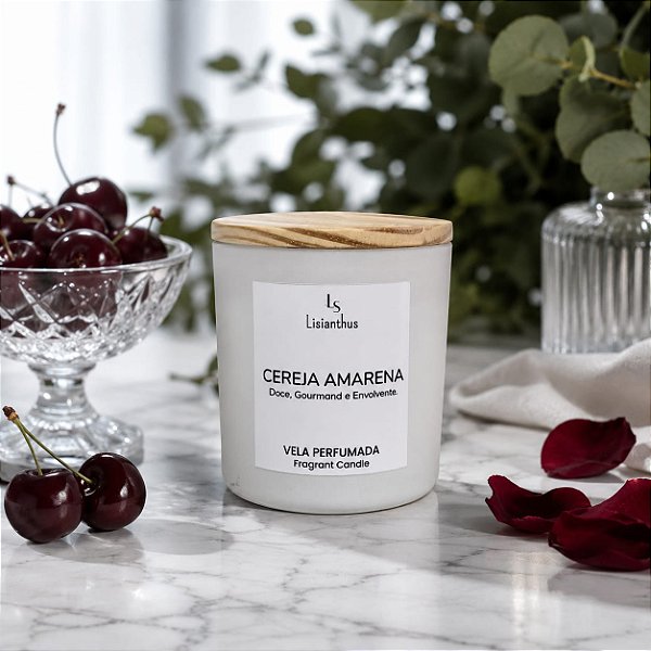 Vela Aromática Cereja Amarena - 180g