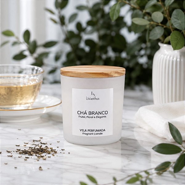 Vela Aromática Chá Branco - 180 g