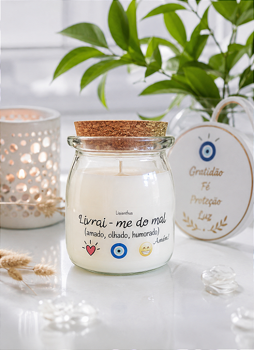 Vela Aromática Livrai-me do Mal - 160 g