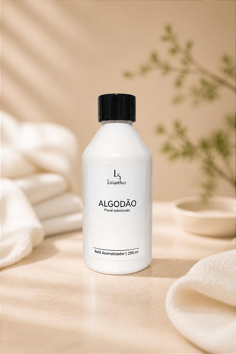 Refil Aromatizador de Varetas Algodão 250 ml