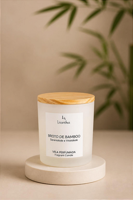Vela Aromática Broto de Bamboo - 180 g