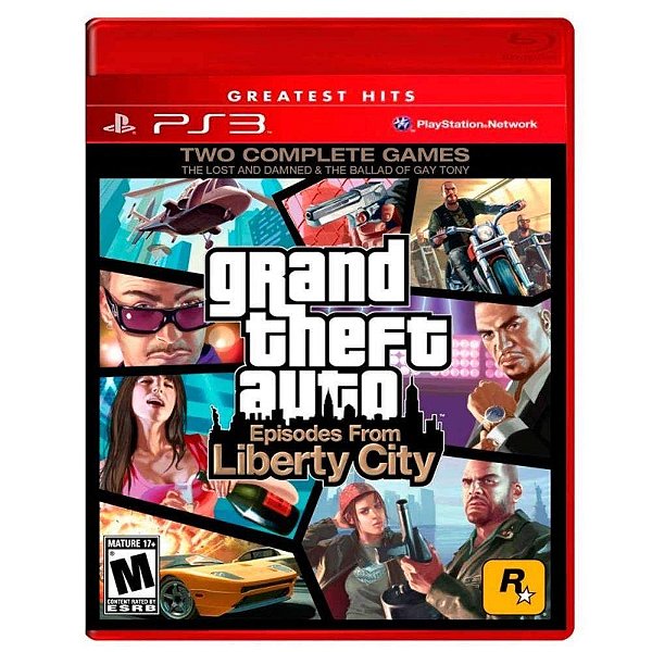 Gta Grand Theft Auto 4 Episodes from Liberty City - PS3 ( USADO ) - Rodrigo  Games