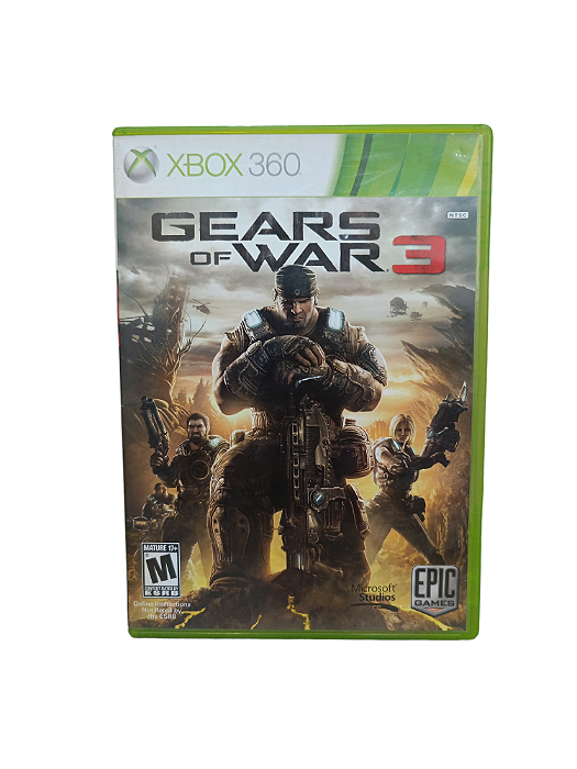 GEARS OF WAR 3 - USADO - XBOX 360