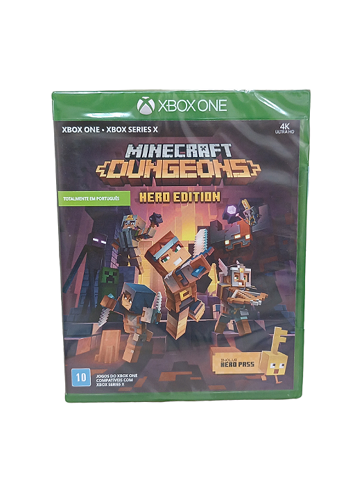 MINECRAFT - DUNGEONS: HERO EDITION - NOVO - XBOX ONE