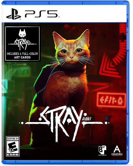 STRAY - NOVO LACRADO PS5
