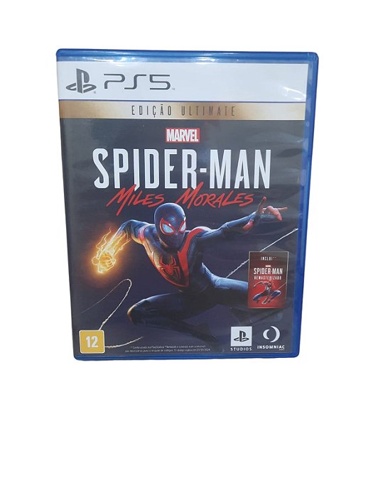SPIDER-MAN - MILES MORALES - USADO - PS5