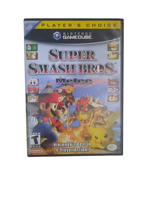 SUPER SMASH BROS - MELEE - USADO - ORIGINAL - GAMECUBE