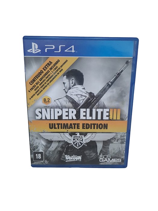 SNIPER ELITE III - USADO - PS4