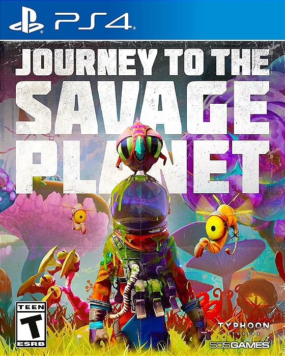 JOURNEY TO THE SAVAGE PLANET -  NOVO - PS4