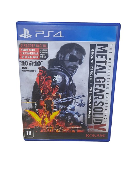 METAL GEAR SOLID V -  USADO - PS4