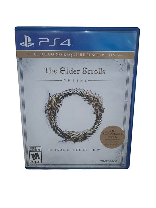 THE ELDER SCROLLS ONLINE - USADO - PS4