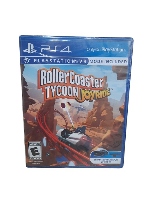 ROLLERCOASTER TYCOON JOYRIDE - NOVO - PS4