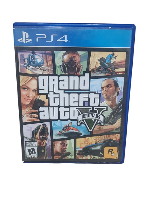 GTA V - APENAS DISCO - USADO - PS4