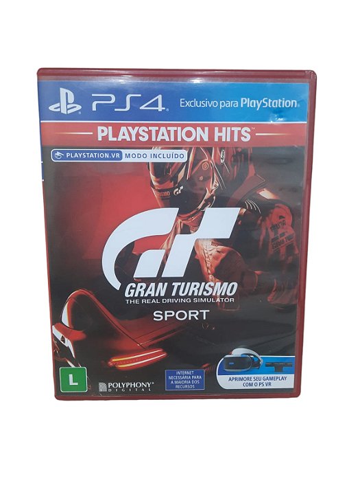 GRAN TURISMO SPORT PLAYSTATION HITS - USADO - PS4