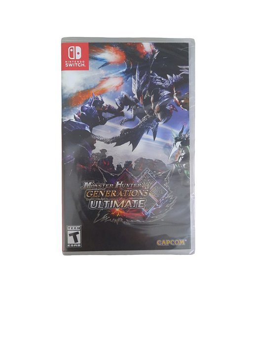 MONSTER HUNTER GENERATIONS ULTIMATE - NOVO - SWITCH