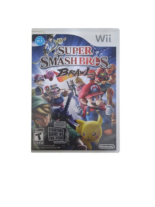SUPER SMASH BROS. BRAWL - USADO - NINTENDO Wii
