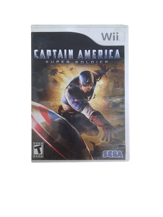 CAPTAIN AMERICA - SUPER SOLDIER - USADO - NINTENDO Wii