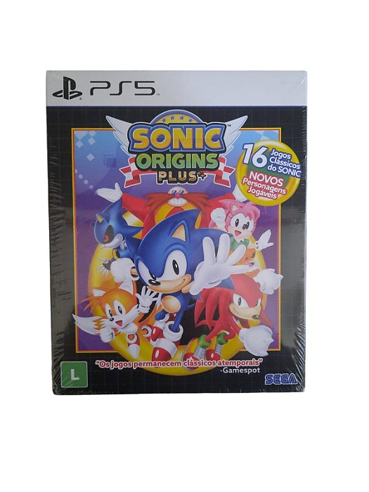 SONIC ORIGINS PLUS - NOVO -  PS5