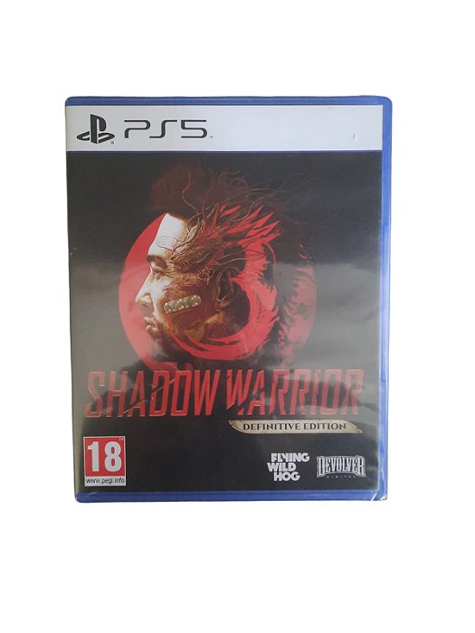 SHADOW WARRIOR - DEFINITIVE EDITION - NOVO -  PS5