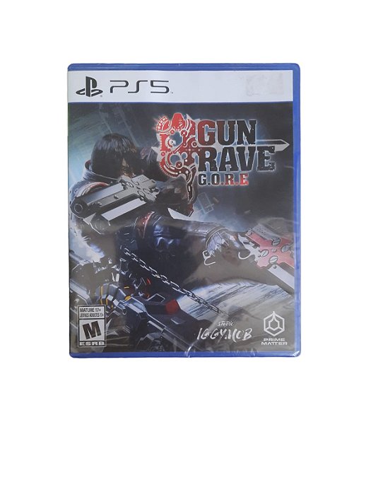 GUN RAVE G.O.R.E - NOVO - PS5