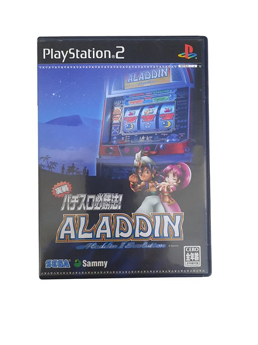 JISSEN PACHI-SLOT HISSHOUHOU! ALADDIN 2 EVOLUTION - JAPAN REGION - USADO - PS2
