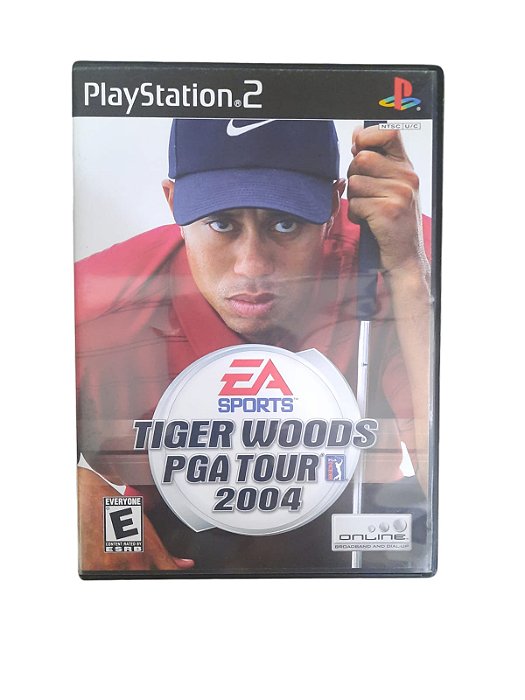 TIGER WOODS PGA TOUR 2004 - USADO - PS2