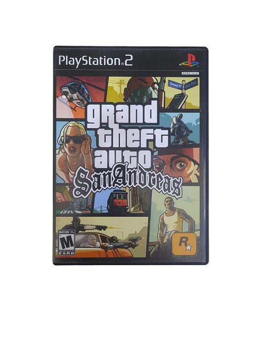 GTA SAN ANDREAS - USADO - PS2