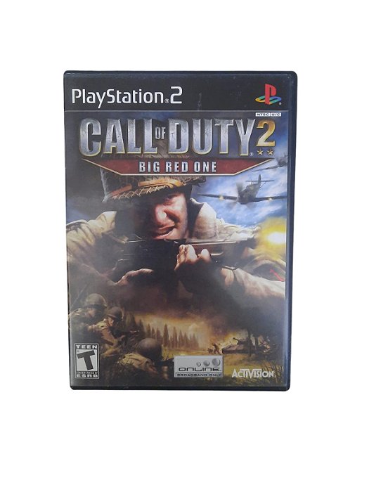 CALL OF DUTY 2 - BIG RED ONE - USADO - PS2