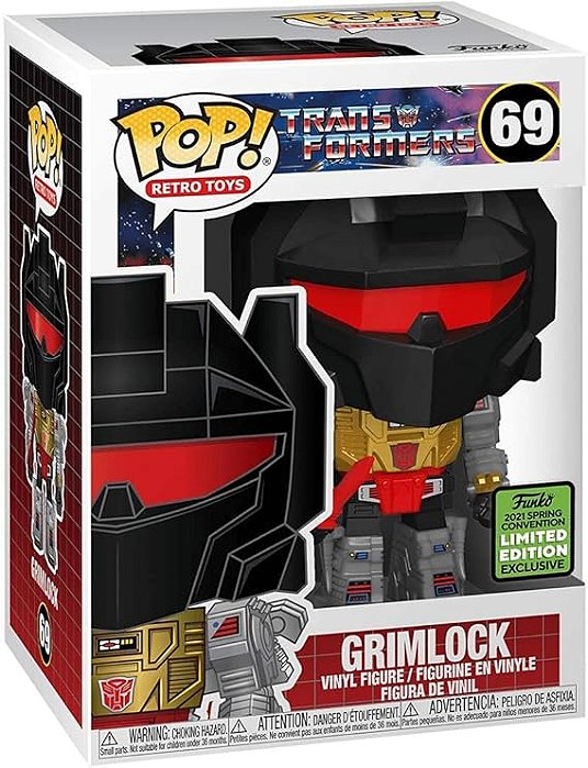 GRIMLOCK - 69 - NOVO - FUNKO POP!