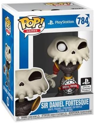 SIR DANIEL FORTESQUE - 784 - NOVO - FUNKO POP!