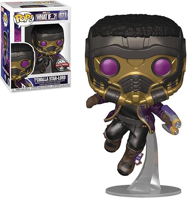 T´CHALLA STAR-LORD - 871 - NOVO - FUNKO POP!