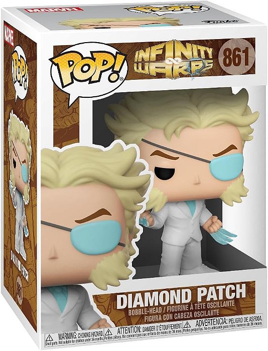 DIAMOND PATCH - 861 - NOVO - FUNKO POP!