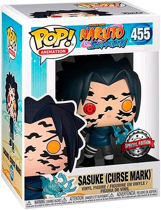 SASUKE - 455 - NOVO -  FUNKO POP!