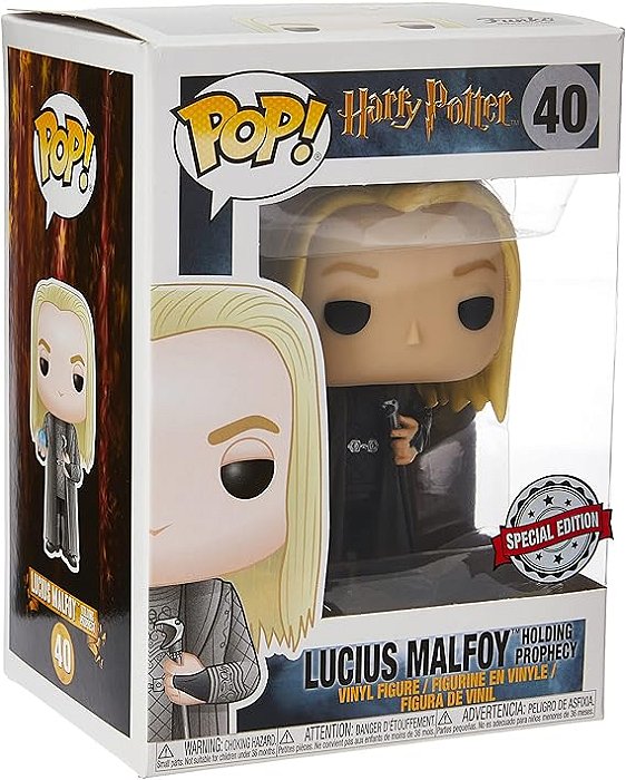 LUCIUS MALFOY - 40 - NOVO - FUNKO POP!