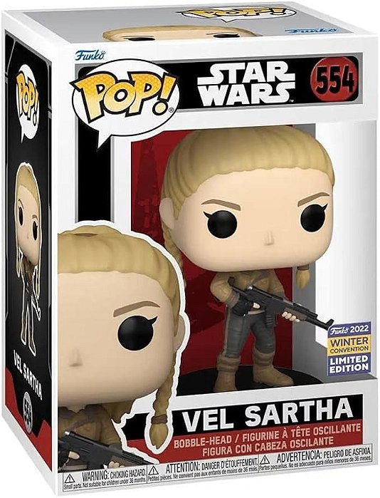 VEL SARTHA - 554 - NOVO - FUNKO POP!