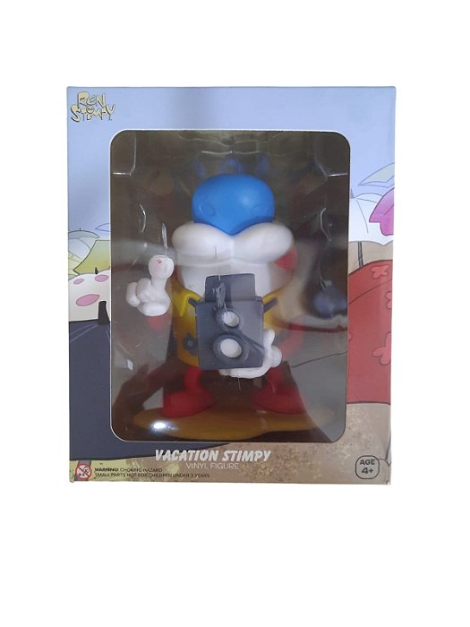 REN AND STIMPY -  ACTION FIGURE - NOVO