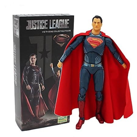 SUPERMAN - JUSTICE LEAGUE -  ACTION FIGURE - NOVO