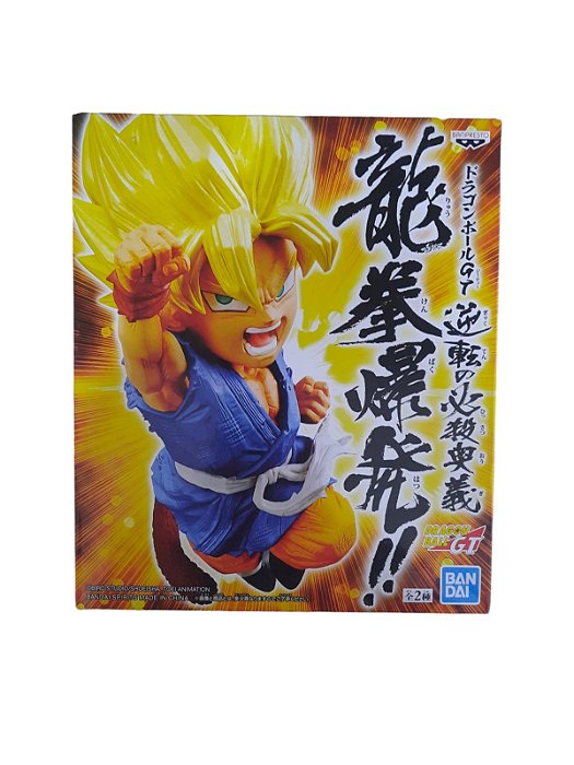 DRAGONBALL GT - KID SON GOKU SUPER SAIYAJIN - NOVO - ACTION FIGURE
