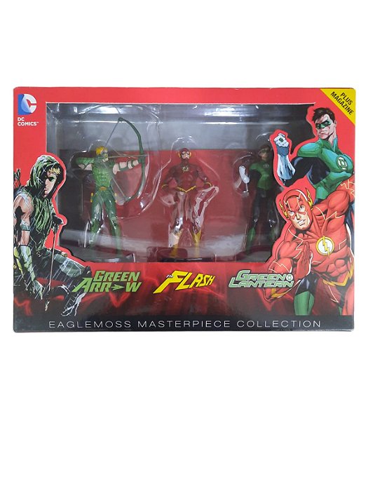 GREEN ARROW/ THE FLASH/ GREEN LANTERN -  ACTION FIGURE - NOVO