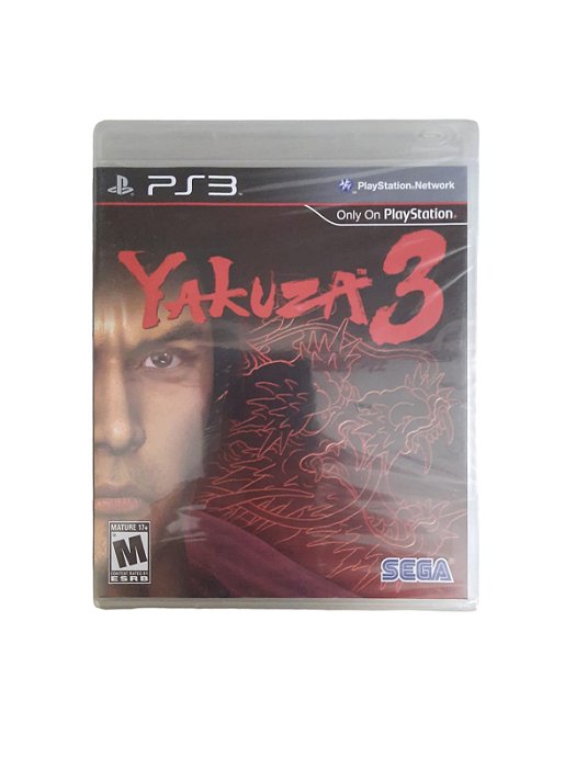 YAKUZA 3 - NOVO - PS3