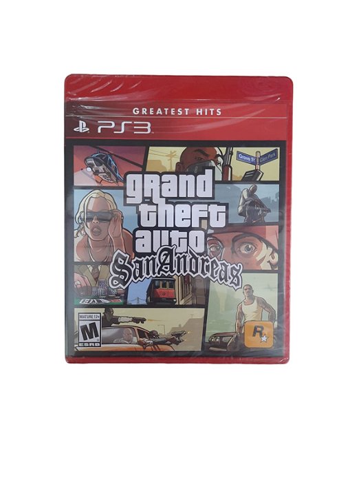 GTA SAN ANDREAS - NOVO - PS3