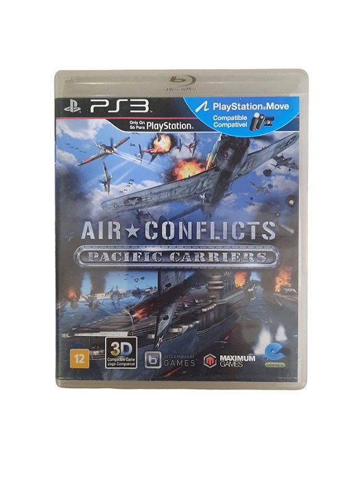 AIR CONFLICTS - PACIFIC CARRIERS - USADO - PS3
