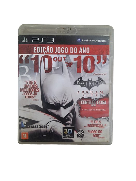 BATMAN ARKHAM CITY - USADO - PS3