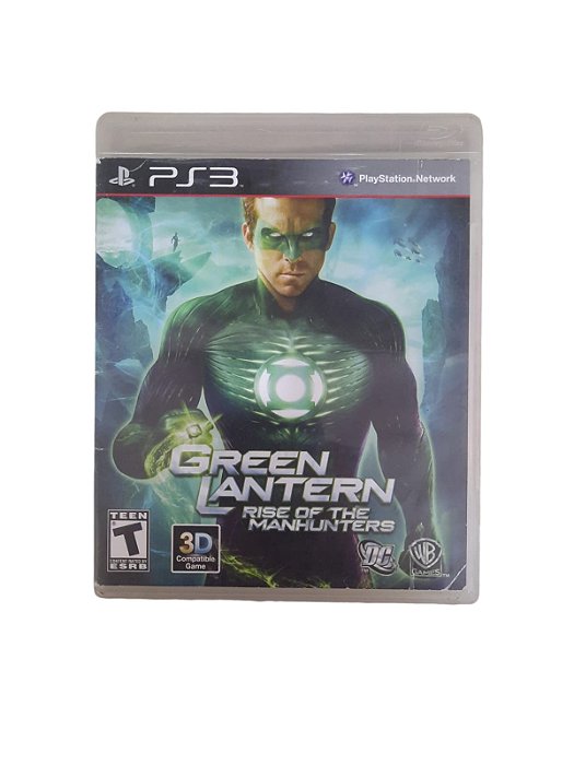 GREEN LANTERN - RISE OF THE MANHUNTERS - USADO - PS3