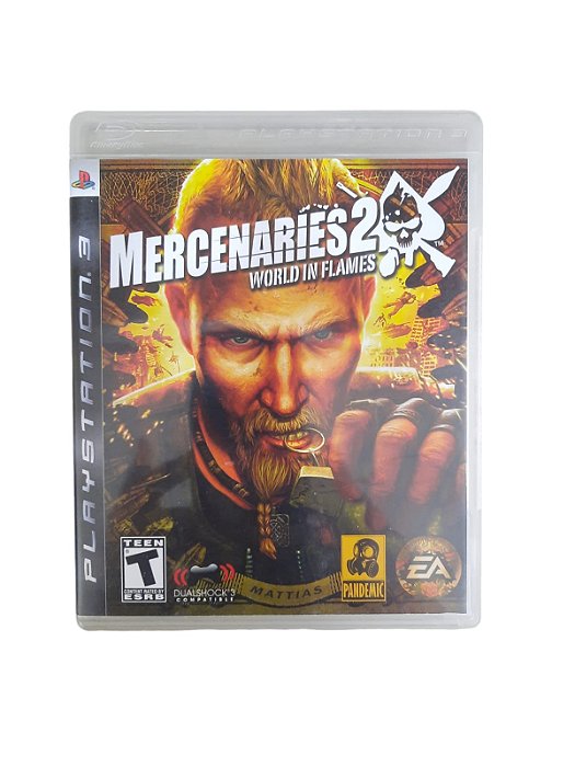 MERCENARIES 2 WORLD IN FLAMES  - USADO - PS3