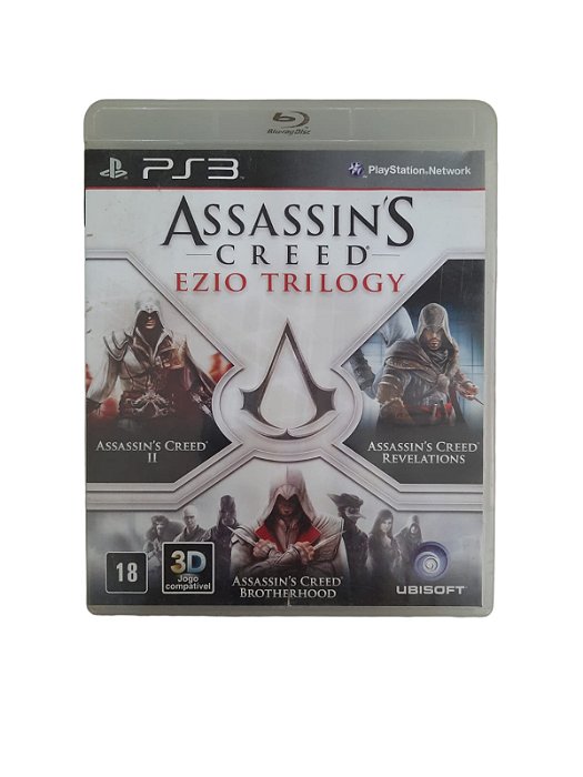 ASSASSIN´S CREED - EZIO TRILOGY - USADO - PS3