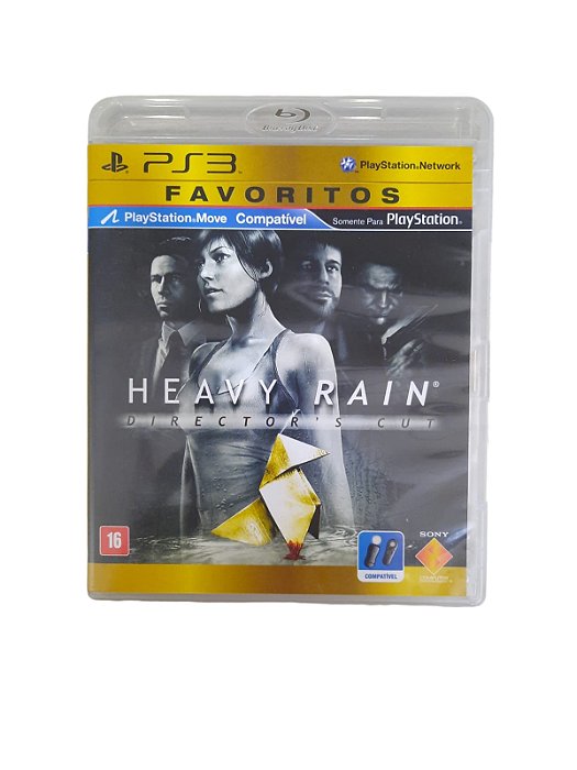 FAVORITOS - HEAVY RAIN DIRECTOR´S CUT - USADO - PS3