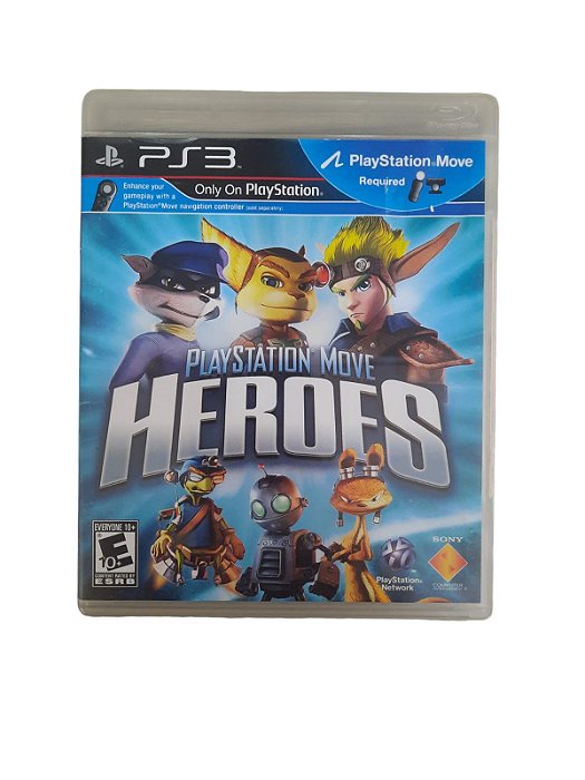 PLAYSTATION MOVE HEROES - USADO - PS3