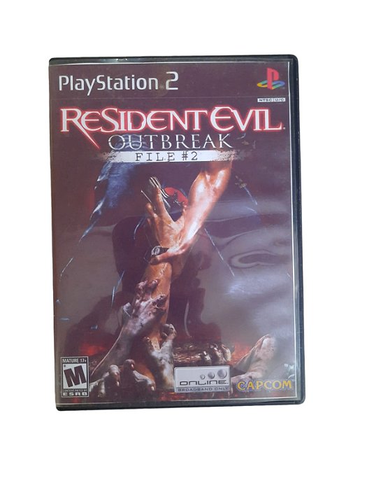 RESIDENT EVIL OUTBREAK FILE #2 - CAPA REIMPRESSA - USADO - PS2