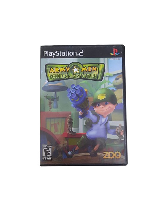 ARMY MEN SOLDIERS OF MISFORTUNE - NOVO - PS2
